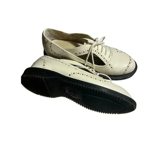 DR.MARTENS cream Kensington brogues “ruby” size 5 - Picture 7 of 12